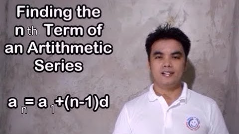 Solving for the Nth Term of the Arithmetic Sequence_ Video teaching