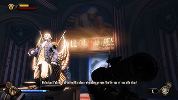 Bioshock Infinite Playthrough Part 9 Tin Man![1999 mode, No Vending Machines]