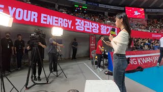 Download Lagu Suasana Pemain Cadangan saat Match Red Sparks vs Ai Peppers Part 1 MP3