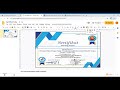 Cara Membuat E Sertifikat Cepat Untuk Workshop dan Seminar On Line