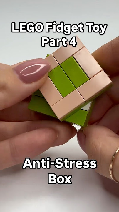 LEGO Fidget Board Part 4 - Anti-Stress Box 🎲 #fidgettoys #legomoc