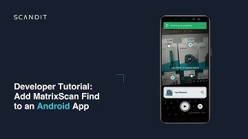 Developer Tutorial: Add MatrixScan Find to an Android App | Scandit