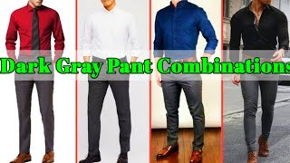 Top 10 Grey Pant Matching Shirt Ideas for MenGrey Pant colour  combinations shirtsgreypant  YouTube