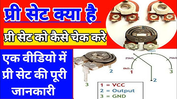 preset को कैसे चेक karen