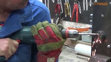 Drill Lock attack  - Anti-intrusion test at CNPP - BP2 - Tungsten Carbide meets Potrisa Security