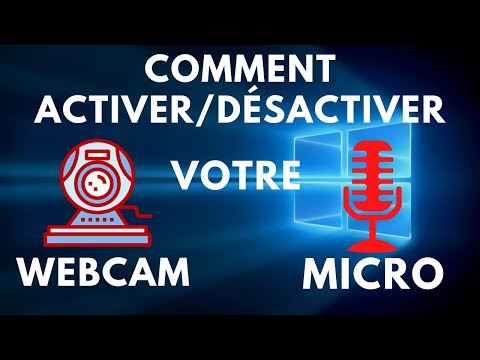 Vidéo: Comment Désactiver Le Microphone Intégré