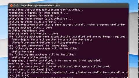 APT with progress in Ubuntu 14.04 LTS