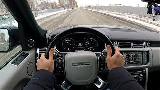 2015 Land Rover Range Rover Vogue SE SDV8 POV TEST DRIVE