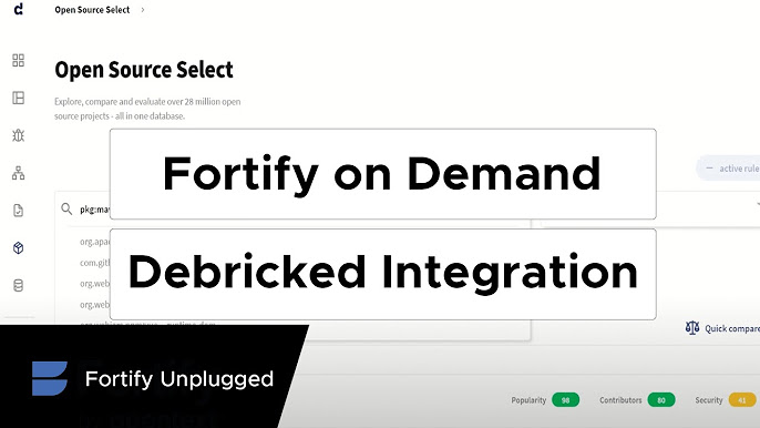 Micro Focus Fortify Integration Ecosystem - Secure Code Warrior