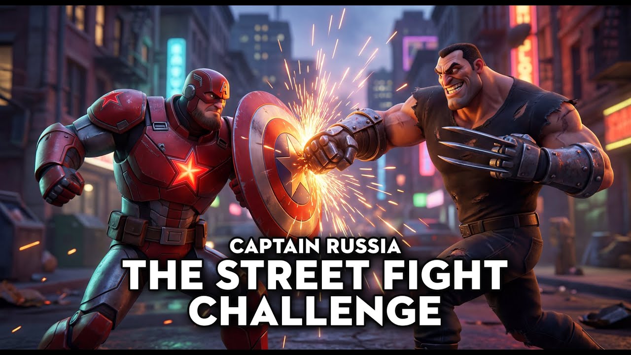 CAPTAIN RUSSIA THE STREET FIGHT CHALLENGE