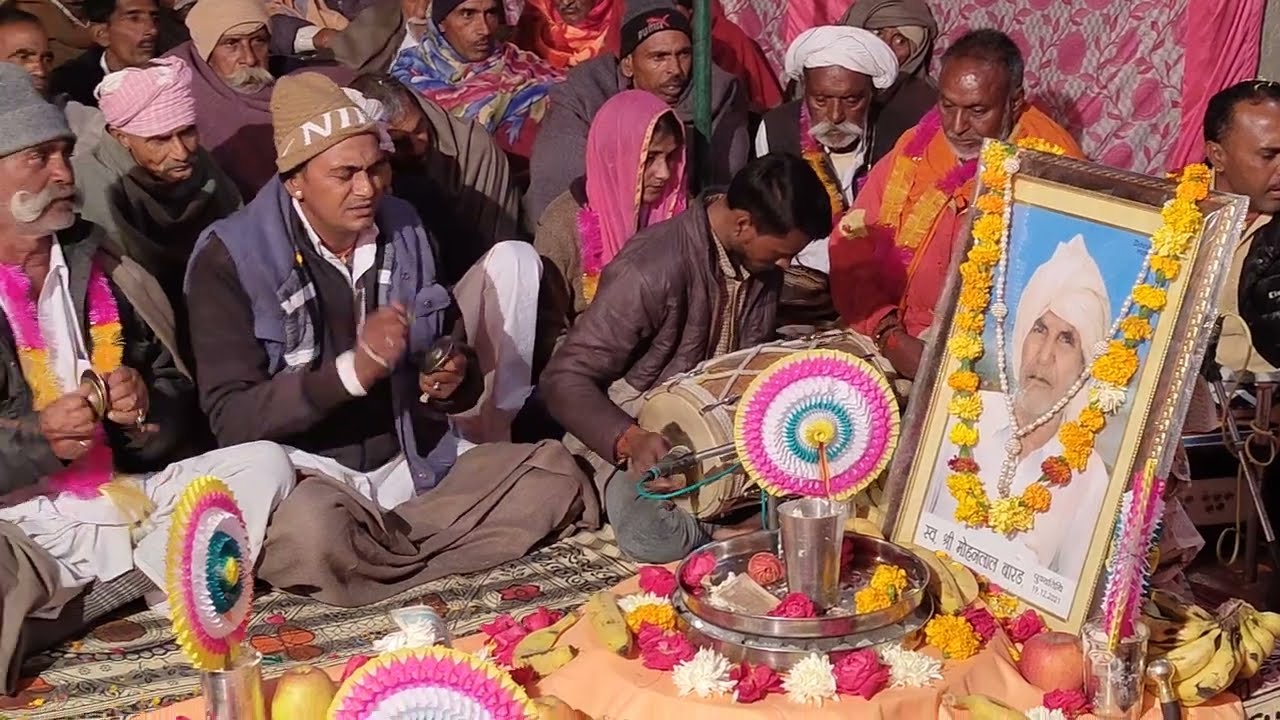 भजन गणेशाराम जी द्वारा गोलूवाला में सत्संग