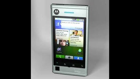 3D Model of a Motorola Devour