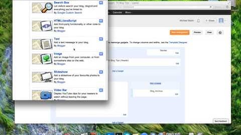 Adding Labels Gadget To Blogger