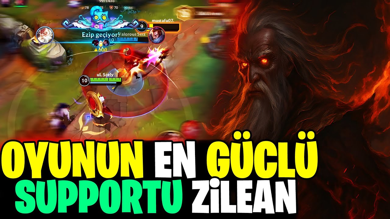 OYUNUN EN GÜÇLÜ SUPPORTU ZİLEAN! (AUTO BAN) - Wild Rift