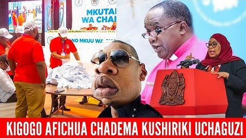 KIGOGO AFICHUA SIRI NZITO CHADEMA KUSHIRIKI UCHAGUZI 2025 BILA REFORMS, KITIMA AFUNGUKA