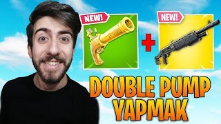 DOUBLE PUMP GERİ DÖNDÜ!! Türkçe Fortnite