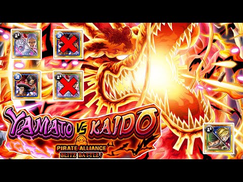 INTERCHANGEABLE RODEN & YAMATO CAPTAIN! with RR's! 11.63x Points vs Blitz Battle [OPTC | トレクル]