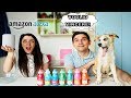 SLIME ALEXA CONTRO CAGNOLINO SCELGONO INGREDIENTI SLIME CHALLENGE!!!!