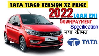 2022 Tata Tiago (BS6) Version XZ |  New Price & Specification | On Road price emi,loan,finance etc..