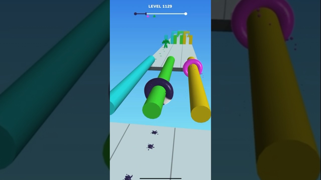 circle blob 🔴 faster blob shifter run 3D runner ?🥳