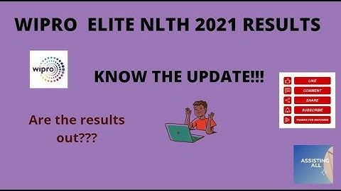 WIPRO NLTH 2021 RESULTS UPDATE | | MUST WATCH