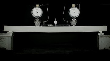 Bending failure of an under reinforced concrete beam Materials Lab on line