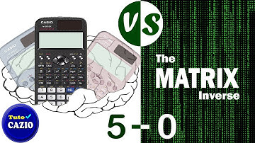 MATRIX inverse made EASY with this TRICK! CASIO fx-991EX/fx-570EX