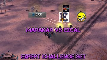 C&C Generals Zero Hour 25$ BO11 Challenge: Marakar vs ExCaL