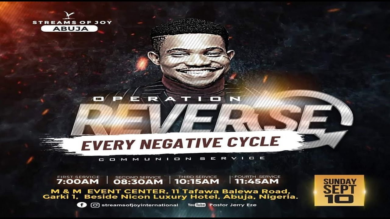 OPERATION REVERSE EVERY NEGATIVE CYCLE || SUNDAY SERVICE || 10TH SEPTEMBER 2023