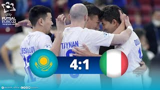 Обзор матча Казахстан Италия 4 1 EURO 2022 Групповой этап