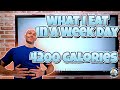 What I eat in a day and why! 4200 calories weekday average!