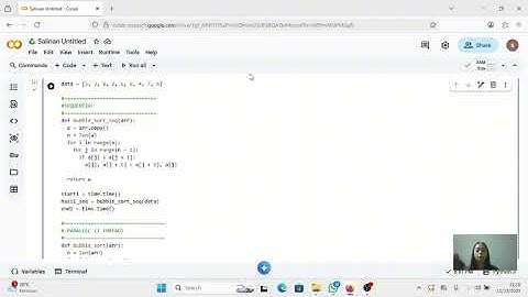 TUGAS UAS “Perbandingan Kinerja Algoritma Sorting dalam Versi Sequential dan Parallel”