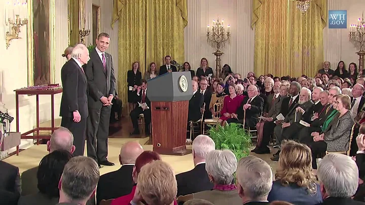 Obama Honors UT Researchers Allen Bard and John Go...