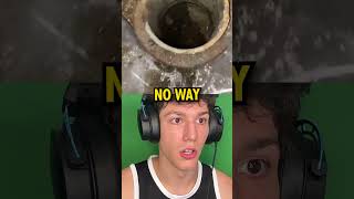 Cleaning SEWAGE PIPES *SATISFYING* #shorts #reaction