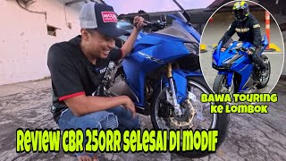 Download Lagu REVIEW CBR 250RR SELESAI DI MODIF ‼️ LANGSUNG BAWA TOURING KE LOMBOK MP3 Download Lagu REVIEW CBR 250RR SELESAI DI MODIF ‼️ LANGSUNG BAWA TOURING KE LOMBOK MP3