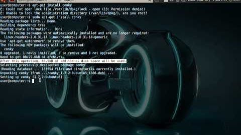 Installing programs in Ubuntu 9.10 (and Debian!)
