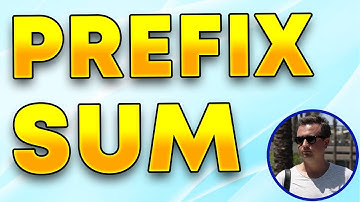 Prefix Sums tekniği nedir? Hangi problemlerde kullanılır?