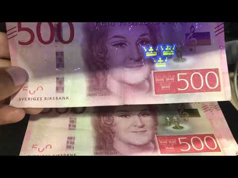 500 SEK Sweden (เงินสวีเดน)