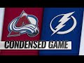 12/08/18 Condensed Game: Avalanche @ Lightning