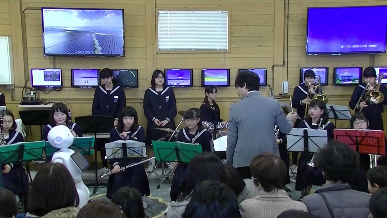 16 3 13 Pepper ペッパー 第1ステージ 米子市立弓ヶ浜中学校吹奏楽部演奏 まるまるもりもり Youtube 16 3 13 Pepper ペッパー 第1ステージ 米子市立弓ヶ浜中学校吹奏楽部演奏 まるまるもりもり Youtube