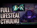FULL Life Steal CTHULHU Build! SO MUCH DAMAGE!- Smite