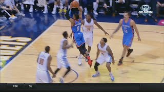 Russell Westbrook Puts On a Dunk Show | Thunder vs Nuggets | January 19, 2016 | NBA 2015-16 Season