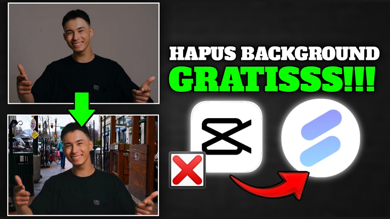 Tutorial cara mengubah background video gratis || spring tutorial 📢 ...