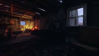 The Last House 🔥 Post-Apocalyptic Campfire Ambience for Sleep, Study & Relaxation | 1 Hour Guide