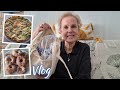 Vlog  produits termins recette tarte tatin brocolis gorgonzola donuts au air fryer blabla 