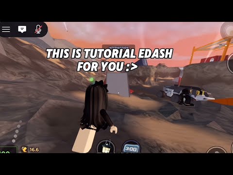 edash tutorial on evade roblox for beginners (mobile) #roblox #robloxedit #robloxevade #edash 