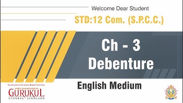 ch- 3 | Debenture S.P.C.C. Std-12 Comm.