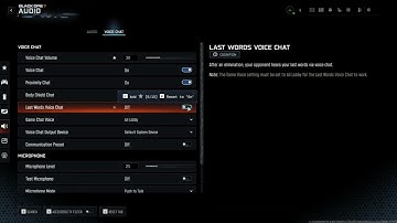 How To Enable/Disable Last Words Voice Chat Black Ops 7