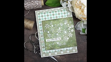 Unity Quick Tip: Adding Texture with Inks Winter Card