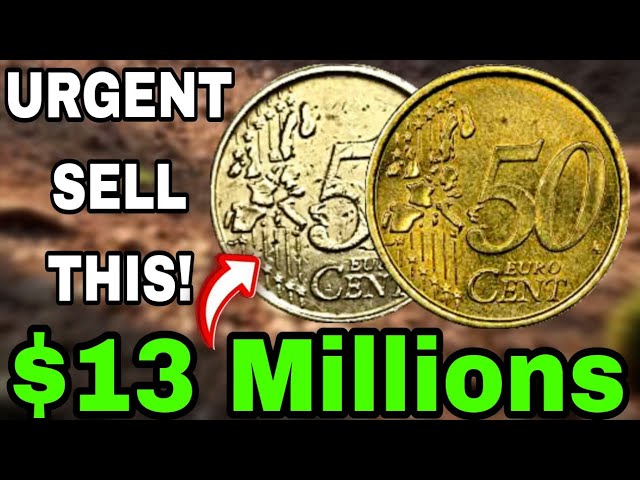 50 Euro Cents Coins Worth THOUSANDS?! | Rare EUROPE Coins You Must